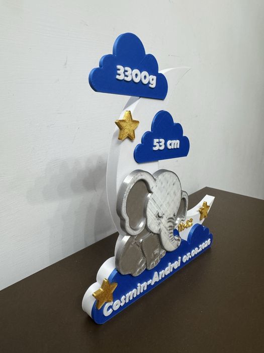 Suport cameră bebelus personalizat