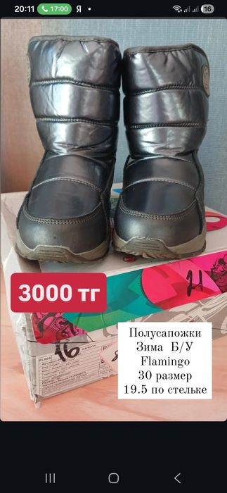 Ботинки демисезонные