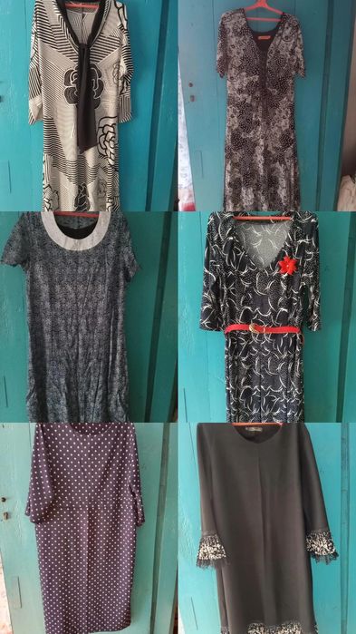 Вещи (платья, юбки, костюмы, брюки)