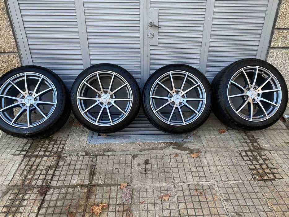 18-инчови AMG Performance джанти с летни гуми за Мерцедес