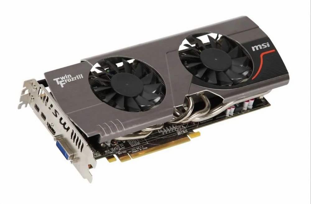 Видеокарта MSI r7870