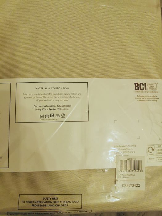 Draperii marca John Lewis