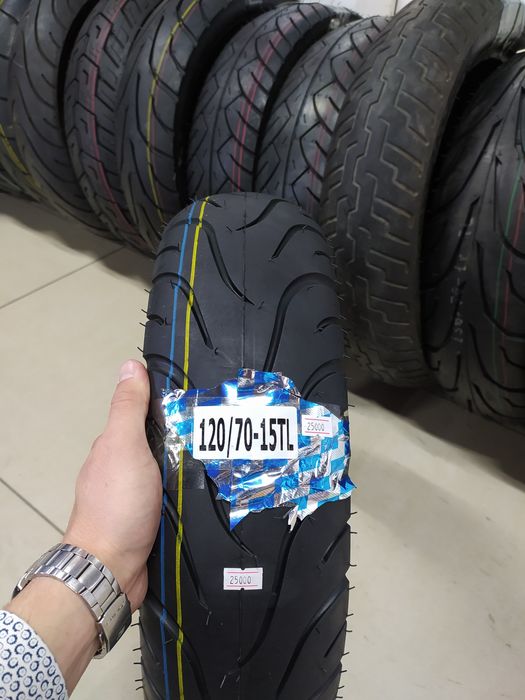 Новая, Резина-Шина 120/70/15. Китай хорошего качества! Wintershop.moto