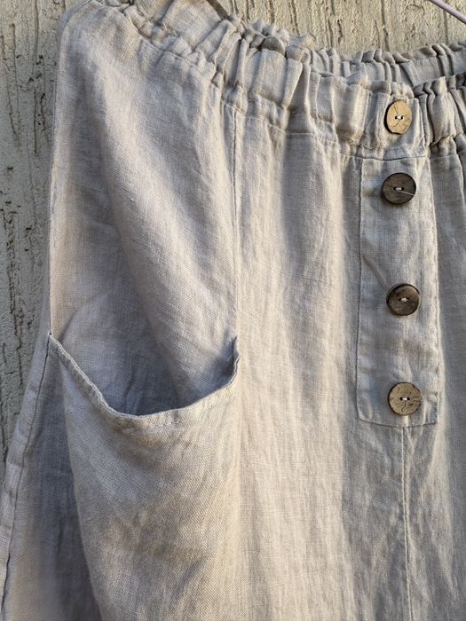 Юбки из льна