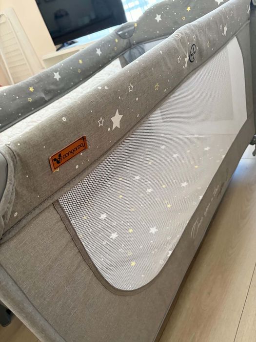 Бебешка кошара Cangaroo с матрак Ikea 120/60
