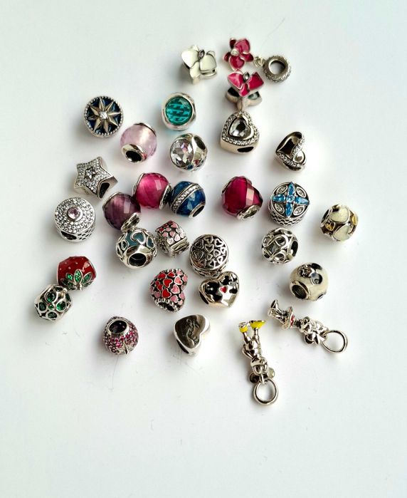 Сребърни талисмани за гривна Пандора