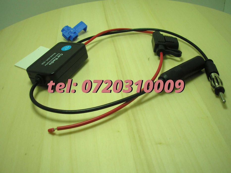 Amplificator Pentru Semnal Antena Radio Auto Camioane Etc Fm 12V