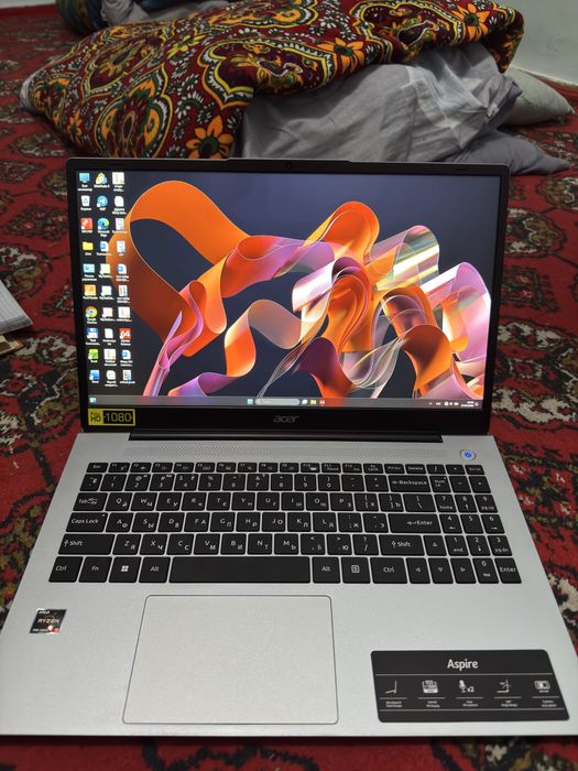 Acer Aspire AS15-42 Amd 5 7430U 512gb ssd 16gb ram 6oy ishlatilgan