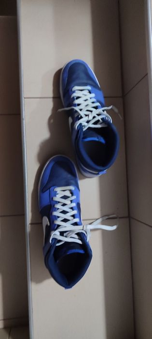 Nike dunk hi blue