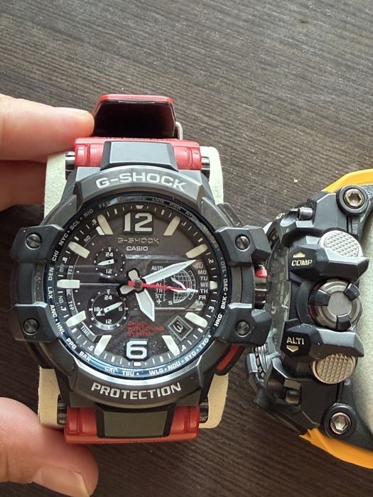 Casio G Shock GPW 1000 и GWG1000
