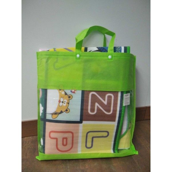 Страхотно двулицево детско килимче в два размера с ПОДАРЪК чанта