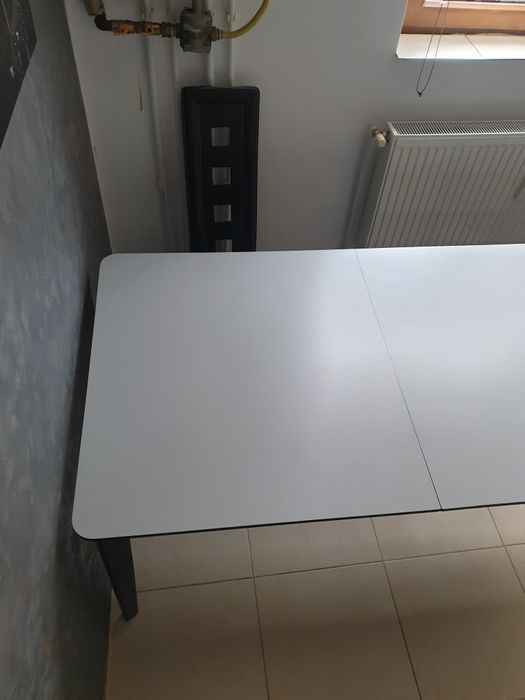 Masa living 160+prelungire de 40×90 h90