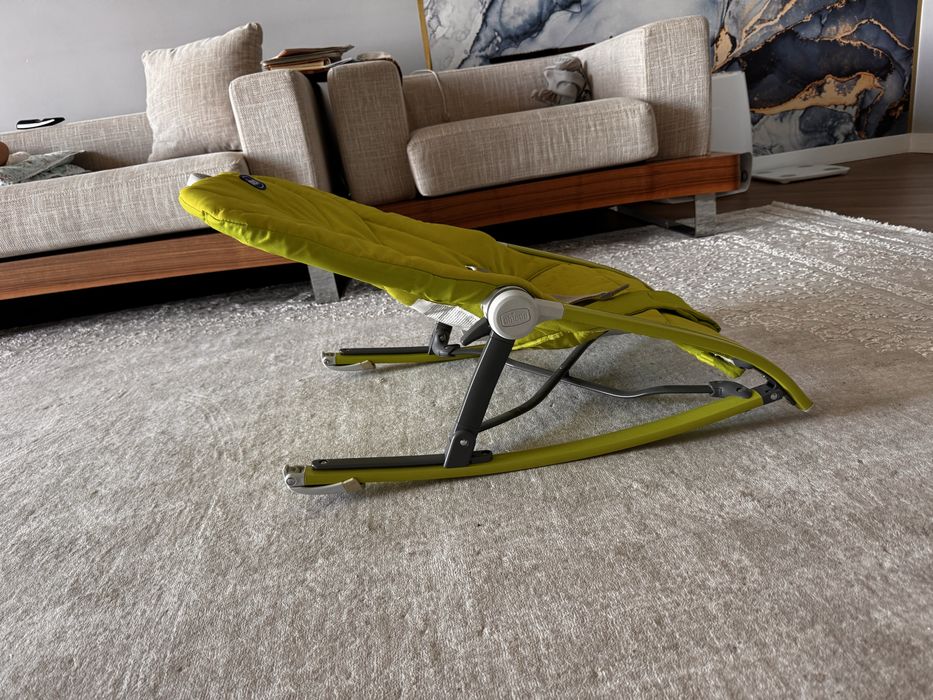 Шезлонг Chicco Balloon бирюзовый кресло