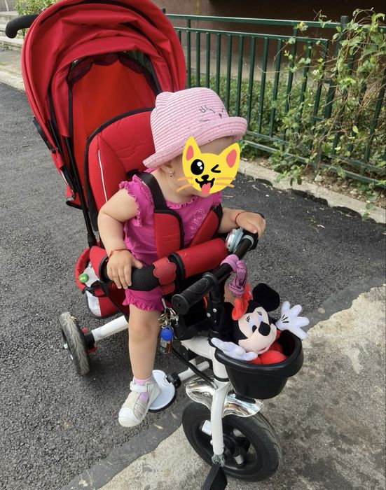 Tricicleta cu pozitie de somn