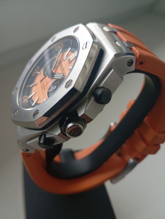 Audemars Piguet cronograf portocaliu