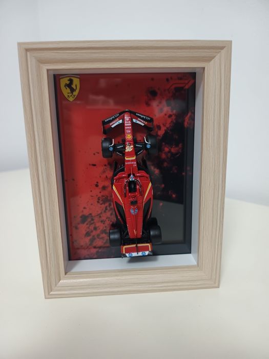 Tablou Schumacher + Leclerc