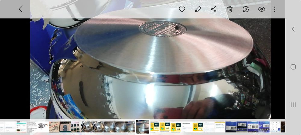 Cratiță inox Arian 17 L .(38 x 15 )Promo/269 lei