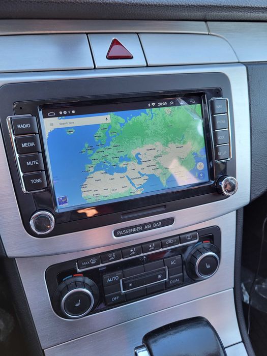 Navigatie Junsun Android 4GB Ram Volkswagen VW Golf 5 6 Passat B6 B7