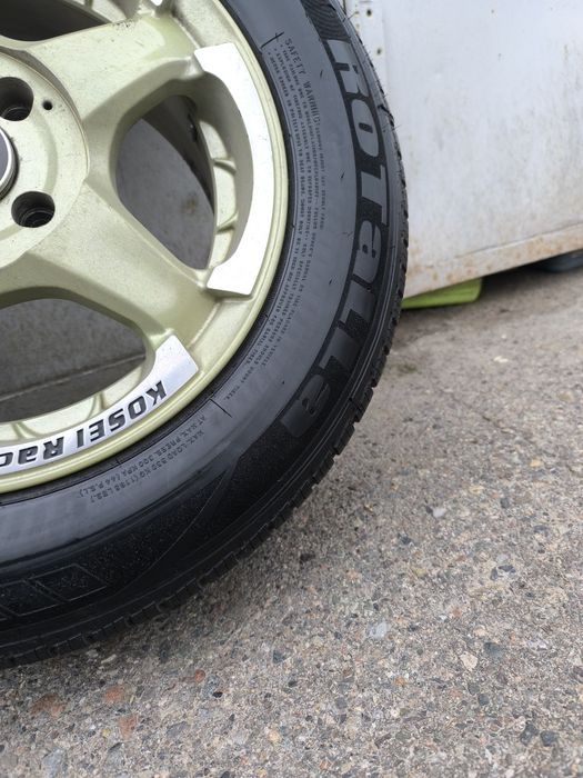 Japan диски Kosei Rasing, мягкая резина Rotalla 185/65/R14