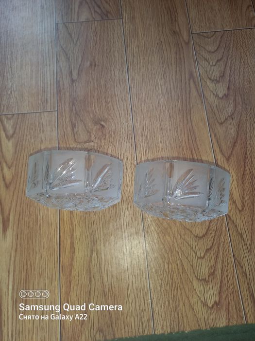 Продам хрустальные конфетницы и рюмки