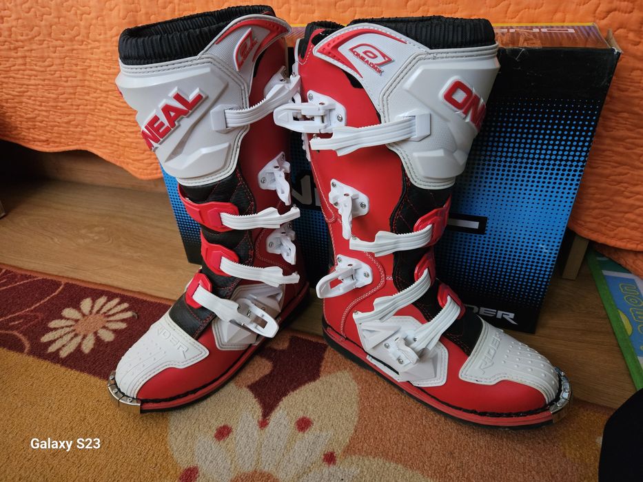 Мотокрос ботуши O'neal Rider red/white