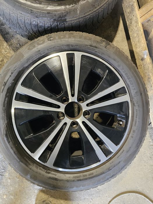 4 jante 5x112 R17 Originale Mercedes