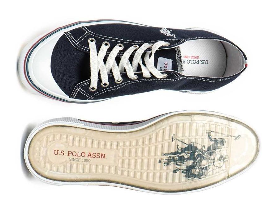 %ПРОМО% POLO® № 43 – Мъжки спортно елегантни обувки с релефно лого нов