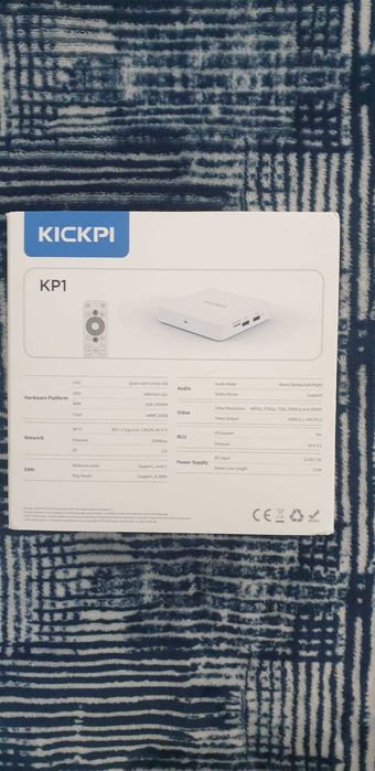 Mediaplayer (Android TV box) Kickpi KP1, nou