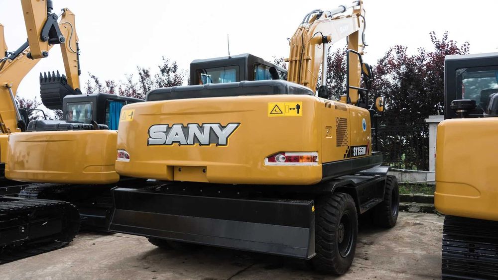 Экскаватор SANY SY155W/ 2026 года hyundai Zoomlion Liugong Doosan CAT