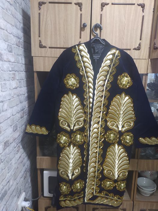 Золото тканный чапан