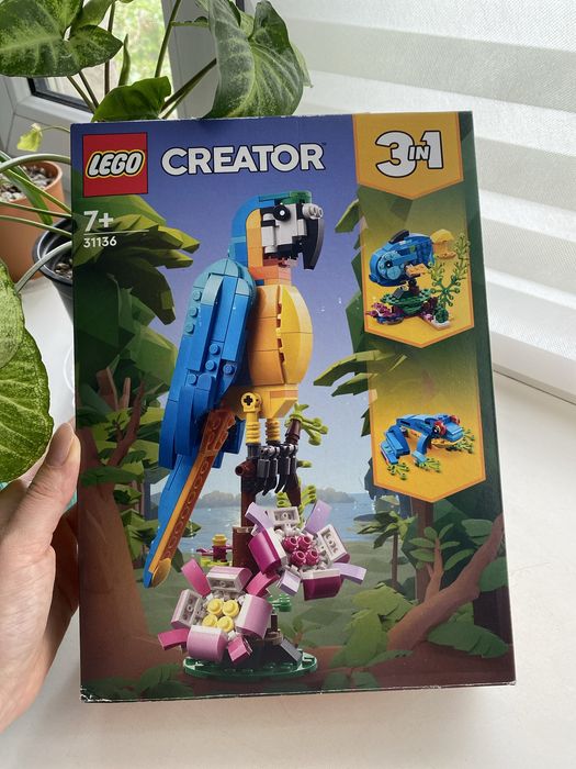 Lego Creator 3in1 Лего попугай