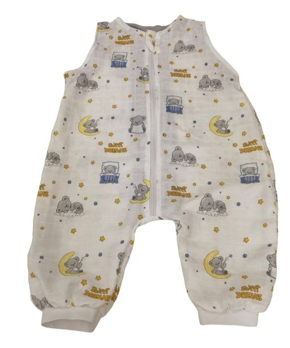 Муселинови чувалчета за сън с  крачета или тип торба  по желание на кл