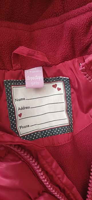 Куртка на девочку