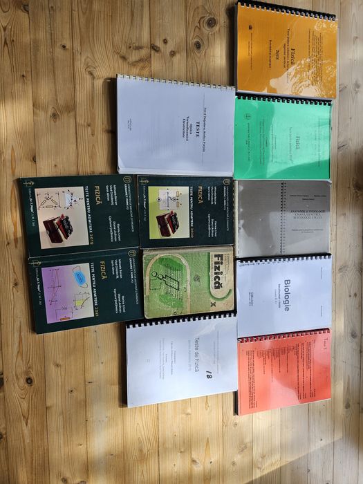 Carti pentru admitere medicina și  bacalaureat