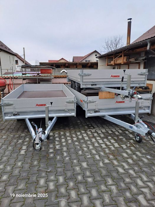 Remorca  auto platforma  Anssems 2 tone 3 tone