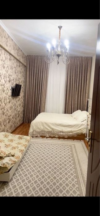 Сергили 6а. 3/3/7 85м2 евро ремонт все разделный с мебелю техника