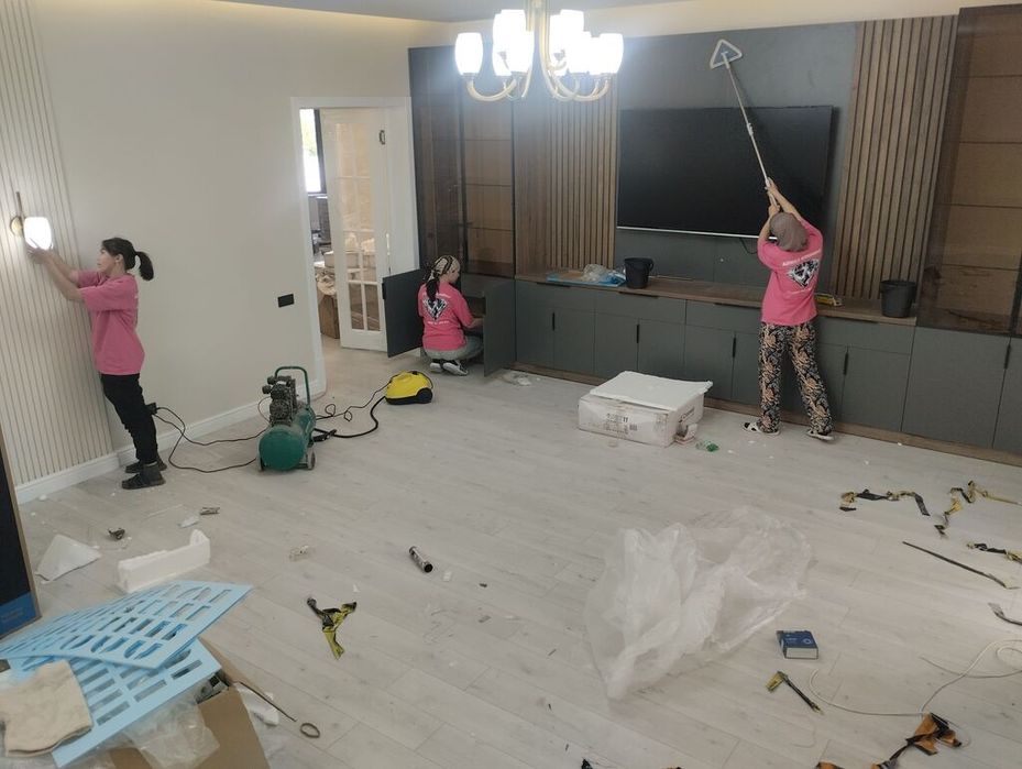 Клининг уборка город и область. Алматы