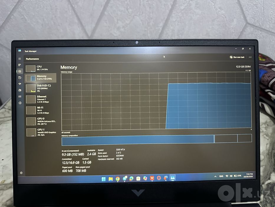 Hp Victus 15 12/512