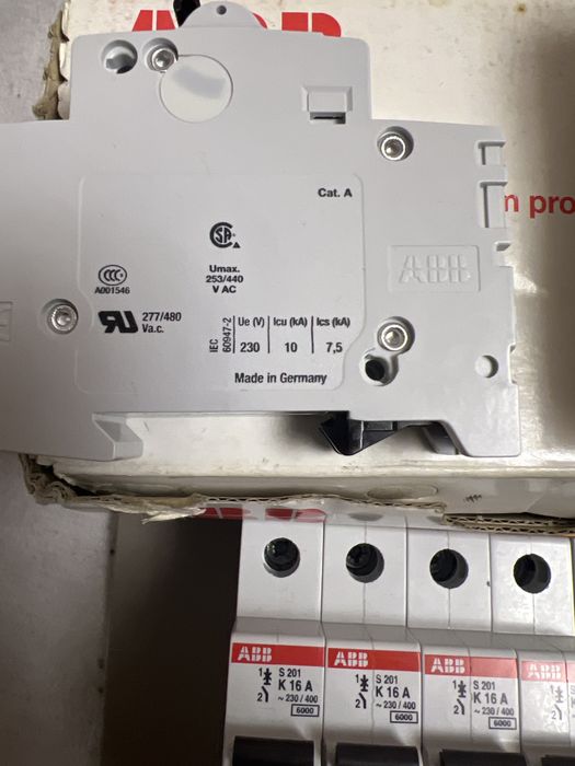 Sigurante electrice noi made in germany