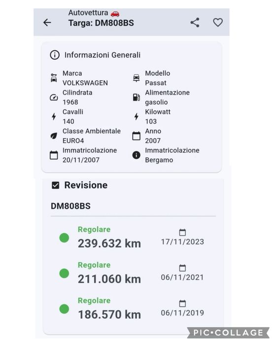 Volkswagen Passat 6 2.0 TDI 8v BMP - 11/2007