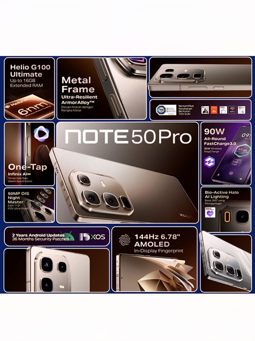 Infinix NOTE 50 Pro  2026 Super Skidka+Garantiya+Dastavka