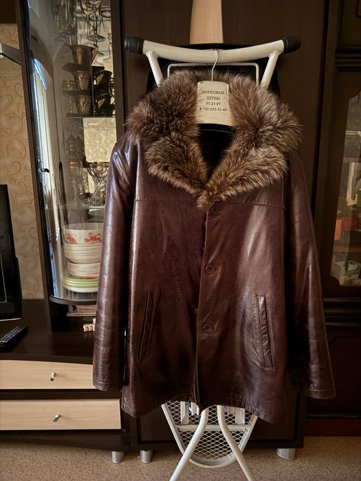 Мужская дубленка