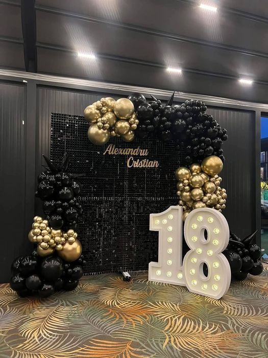 Foto corner din baloane pentru evenimente