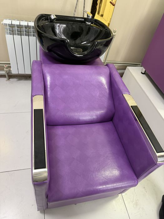 Парикмахерская мойка и ширма