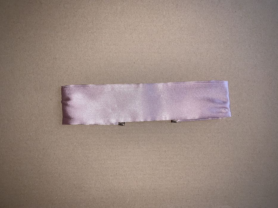 Дълга розова блестяща рокля S размер