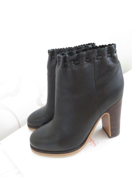 Кожени боти/ботуши See By Chloe, 38,5 - 39