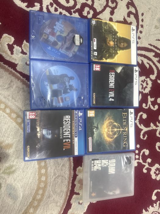 Диски на ps4, ps5