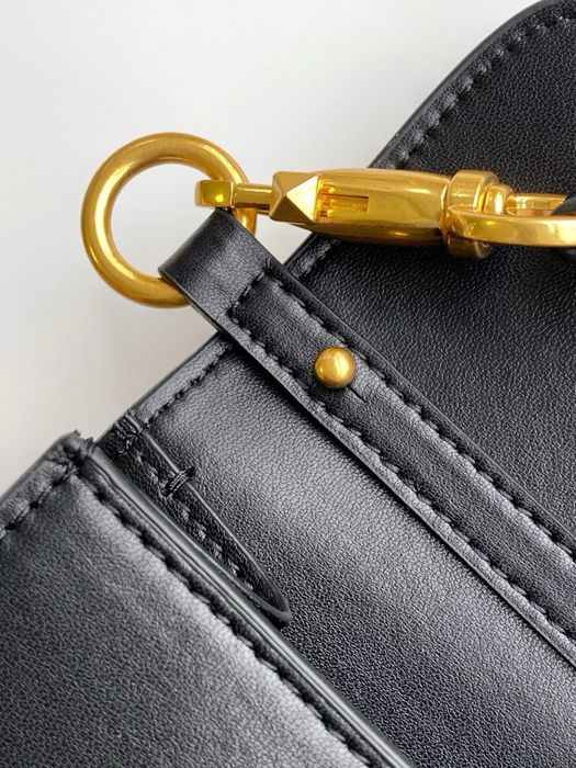 Geanta Valentino Garavani small Loco tote bag-piele naturala