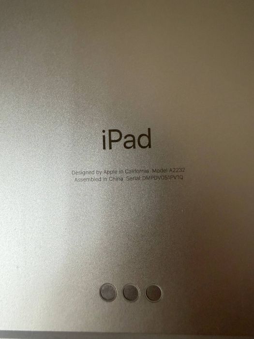 Ipad Pro 4 2020  A2232