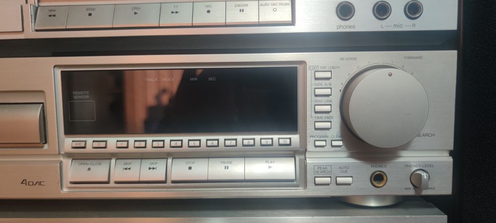 Technics: Deck RS - B305, CD Player SL PG 520, Boxe SB CA 10
